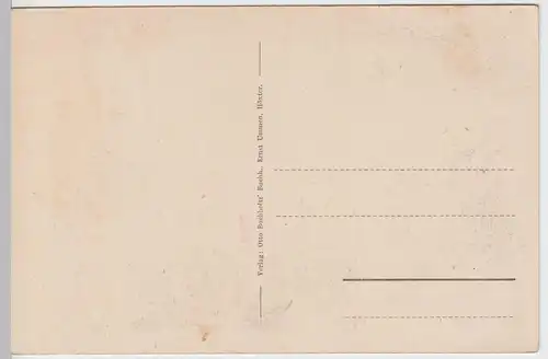 (54658) AK Schloss Corvey a.d. Vogelschau, gez. v. Jos. Hunstiger 1910er