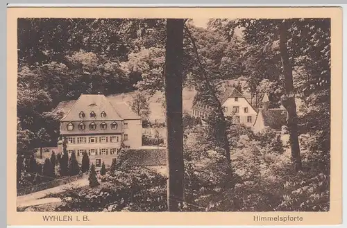 (54305) AK Wyhlen i.B., Himmelspforte 1920/30er