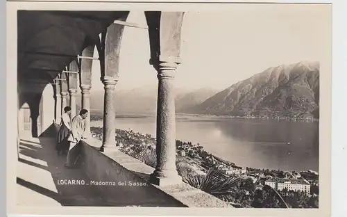 (60472) Foto AK Locarno, Madonna del Sasso