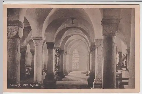 (60249) AK Freising, Dom Krypta, Infla 1923