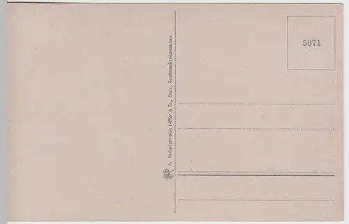 (60069) AK Sächsische Schweiz, Basteibrücke, vor 1918