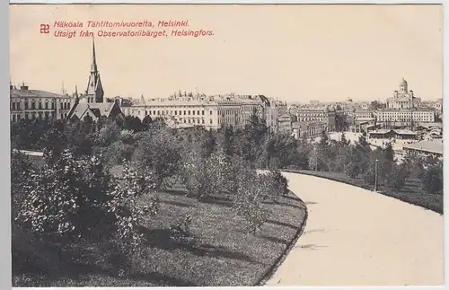 (60032) AK Helsinki, Näköala Tähtitornivuorelta, vor 1945