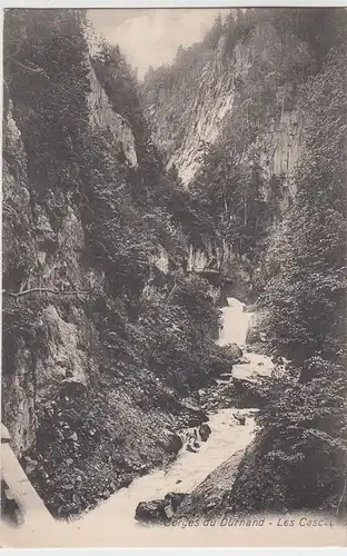 (59952) AK Gorges du Durnand, Les Cascades, 1909