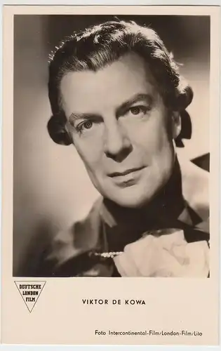 (59748) Foto AK Schauspieler Viktor de Kowa 1954