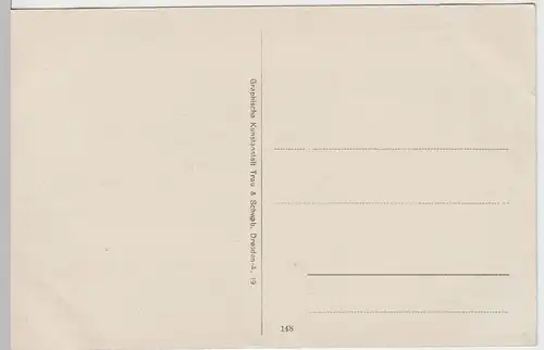 (59569) AK Sächsische Schweiz, Pfaffendorf m. Pfaffenstein vor 1945