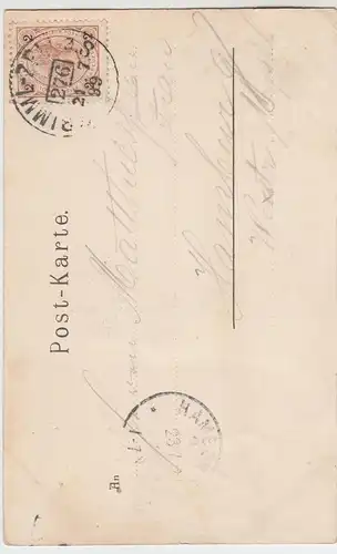 (59427) AK Krimml, Oberer Krimmler Wasserfall 1899