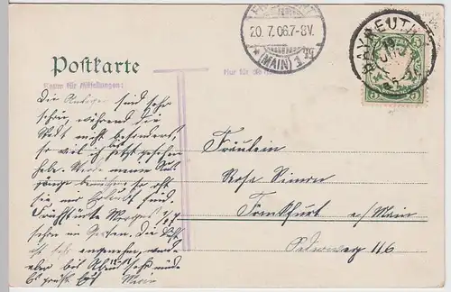 (59356) AK Bayreuth, Grab v. Richard Wagner, vor 1905