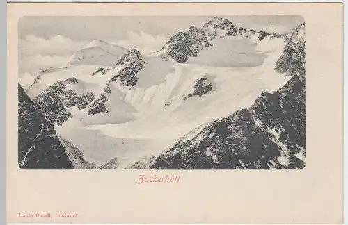 (59283) AK Zuckerhütl, Stubaier Alpen, Tirol, vor 1905
