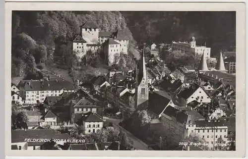 (59282) Foto AK Feldkirch (Vorarlberg), Teilansicht, 1938