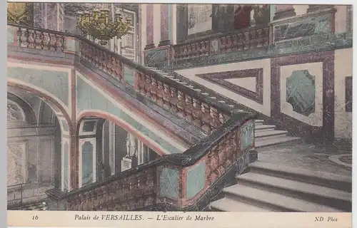 (59193) AK Palais de Versailles, L'Escalier de Marbre, vor 1945