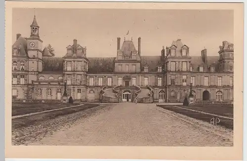 (59176) AK Fontainebleau, Palais, Facade et Entrée principale, vor 1945