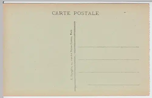 (59169) AK Fontainebleau, Palais, Chambre de Napoléon I., vor 1945