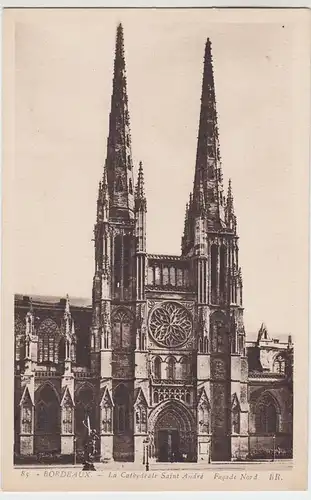 (59137) AK Bordeaux, La Cathedrale Saint André, vor 1945