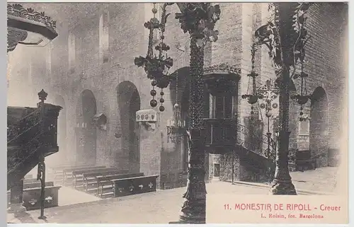 (59114) AK Ripoll, monestir, Creuer, vor 1945