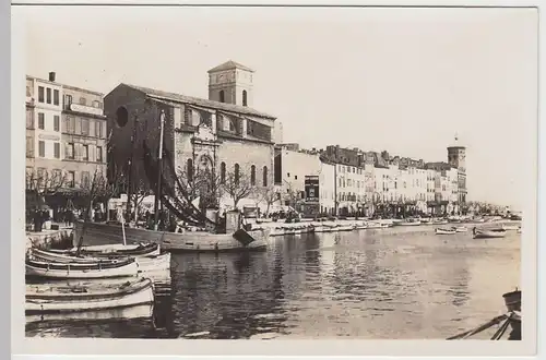(59070) Foto AK La Ciotat, Un coin du port, vor 1945