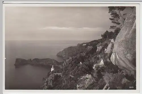 (59063) Foto AK Palma de Mallorca, Küste bei Miramar, 1935
