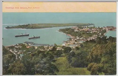 (59048) AK Jamaica, Port Antonio, vor 1945