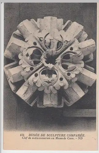 (58802) AK Pfeiler-Ornament a.d. Musée de Cean, vor 1945