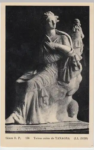 (58799) AK Skulptur Statue aus Tanagra