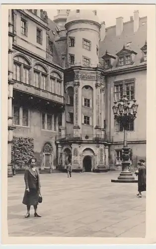 (58706) AK Dresden, Residenzschloss, Nordöstlicher Treppenturm