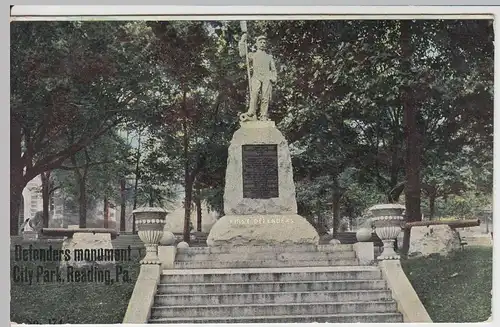 (58552) AK Reading (Pennsylvania), Defenders Monument in City Park