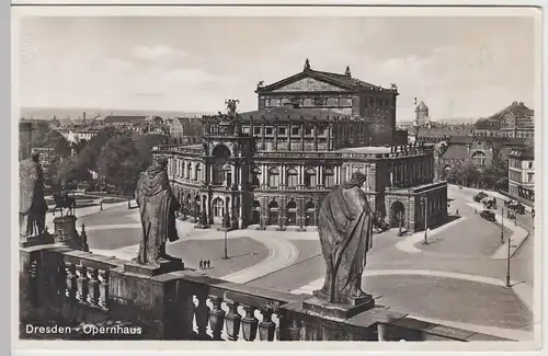 (58472) Foto AK Dresden, Opernhaus, 1941