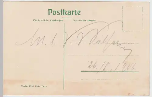 (58398) AK Oberhof, Blick v.d. Hohen Möst auf Oberschönau, 1906