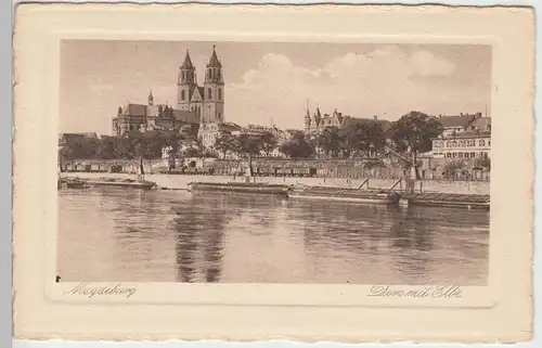 (57993) AK Magdeburg, Elbe, Dom, bis 1926