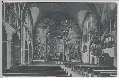 (57838) AK Augsburg, Kloster St. Sebastian, Inneres 1938