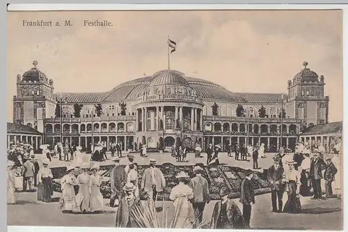 (57736) AK Frankfurt am Main, Festhalle 1914