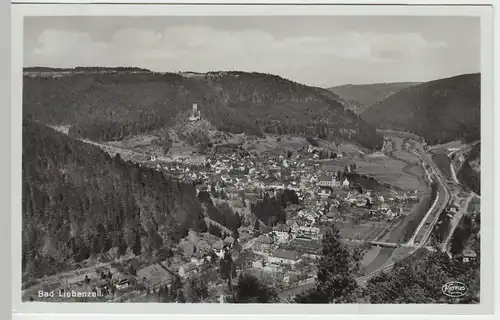 (57656) Foto AK Bad Liebenzell, Panorama 1938