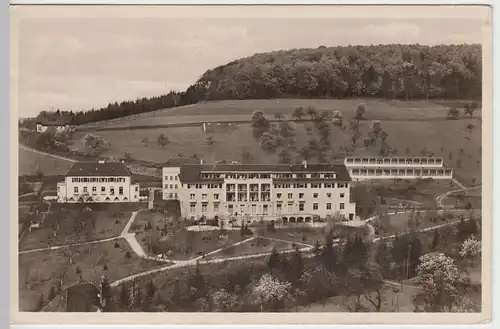 (57653) Foto AK Bad Mergentheim, Sanatorium Taubertal 1935