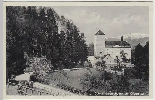 (57565) AK Kirchberg am Wechsel, Burg Kranichberg, vor 1945