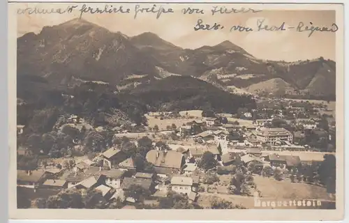 (57531) Foto AK Marquartstein, Panorama 1927