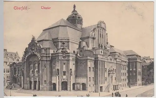 (57470) AK Elberfeld, Theater 1911