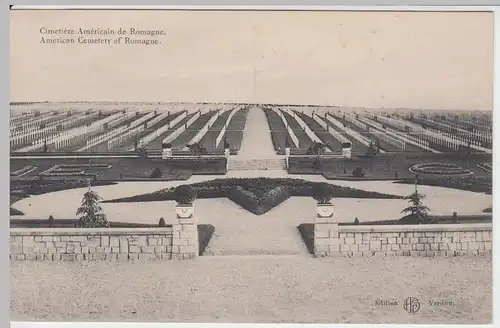 (57319) AK Militaria, Amerik. Soldatenfriedhof, Romagne-sous-Montfaucon
