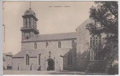 (57296) AK Crozon, Kirche Saint-Pierre 1913