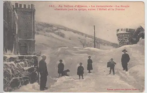 (57287) AK Elsässer Belchen, Ballon d'Alsace, La Jumenterie, vor 1945