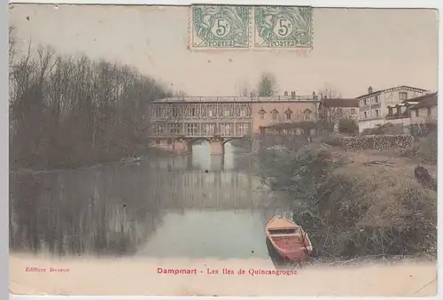 (57279) AK Dampmart, Les Iles de Quincangrogne 1906