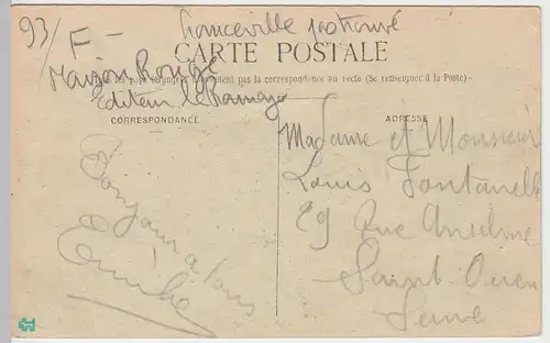 (57272) AK Franceville, Seine-et-Oise, Ortsansicht 1910er