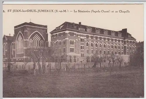 (57265) AK Saint-Jean-les-Deux-Jumeaux, Seminar, Kapelle, vor 1945