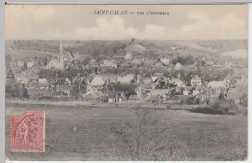 (57262) AK Saint-Calais, Panorama 1904