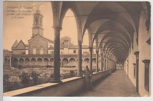 (57220) AK Firenze, Florenz, Certosa San Lorenzo di Galluzzo, vor 1945