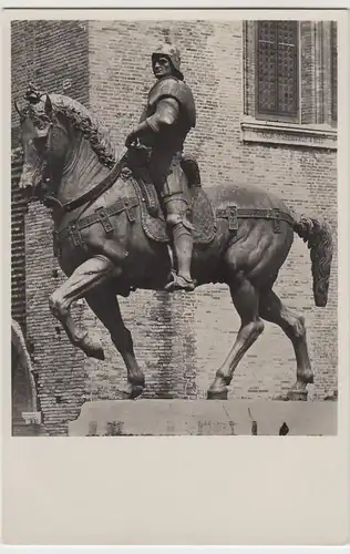 (57195) Foto AK Venedig, Venezia, Reiterstandbild Bartolomeo Colleoni