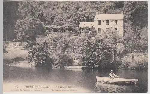 (57189) AK Thury-Harcourt, La Roche-Bunel 1922
