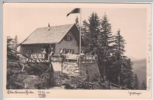 (57178) Foto AK Bleckwandhütte 1941