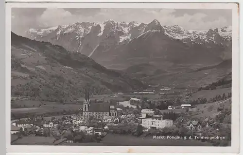 (57176) Foto AK St. Johann im Pongau, Pfarrkirche St. Johannes 1939-45