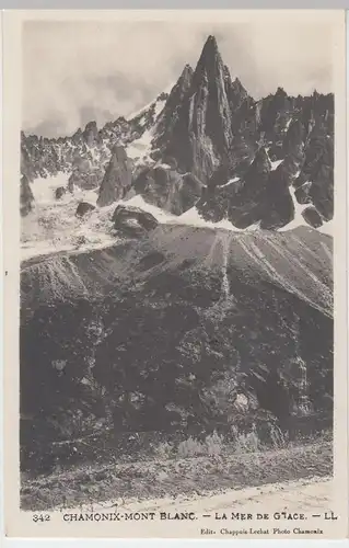 (57105) Foto AK Chamonix-Mont-Blanc, Mer de Glace