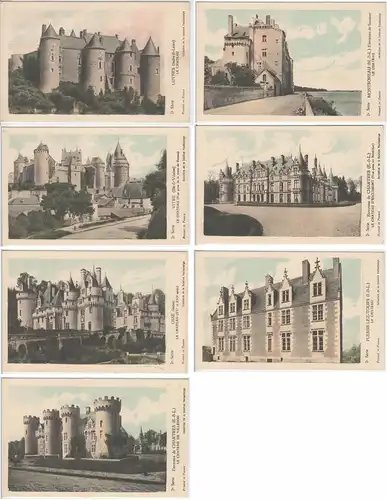 (57087) AK Schloss Luynes, Chateau, vor 1945, 7 Karten aus Serie 2