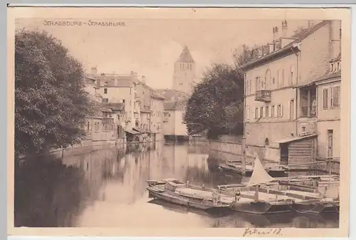 (57056) AK Straßburg, Strasbourg, Thomaskirche? Eglise Saint-Thomas 1913